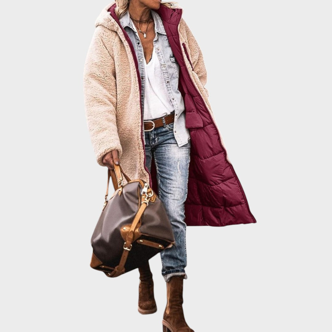 Camélia | Abrigo Largo Reversible