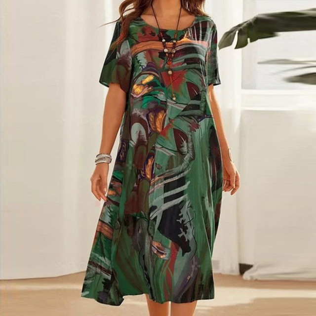 Phoebe - Robe Florale Confortable