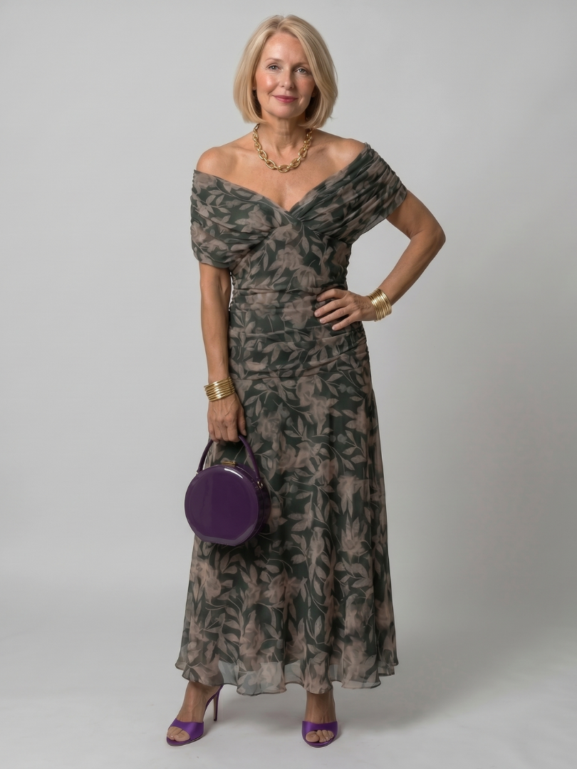 Calen | Robe Midi Débardeur Flottante