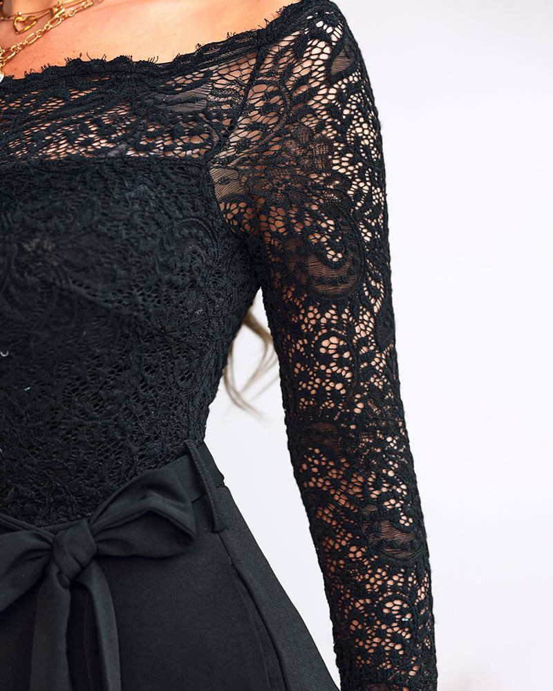 Combinaison Élégance Dentelle
