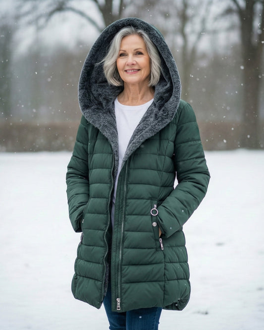 Donna | Fleece Lined Puffer Coat