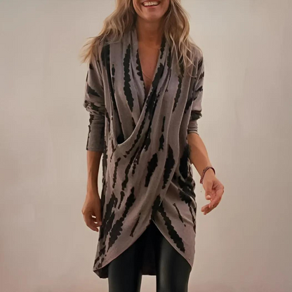Petra™ - Tunique V en Luxe avec Coupe Ample