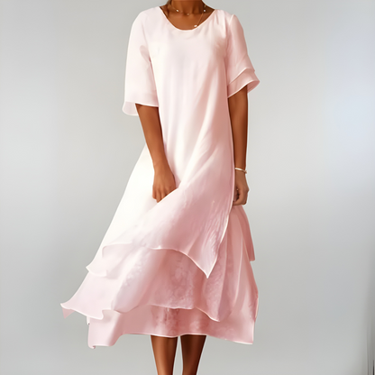 Agnès | Robe Longue Légère et Élégante