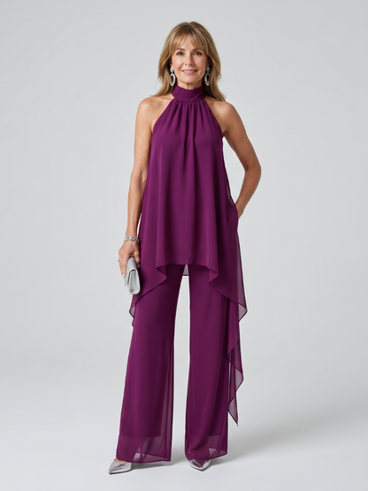 Bearim | Ensemble tunique asymétrique à col halter