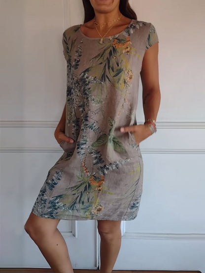 Lillian™ - Robe Imprimée à Coupe Relaxée