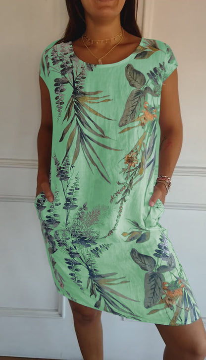 Lillian™ - Robe Imprimée à Coupe Relaxée