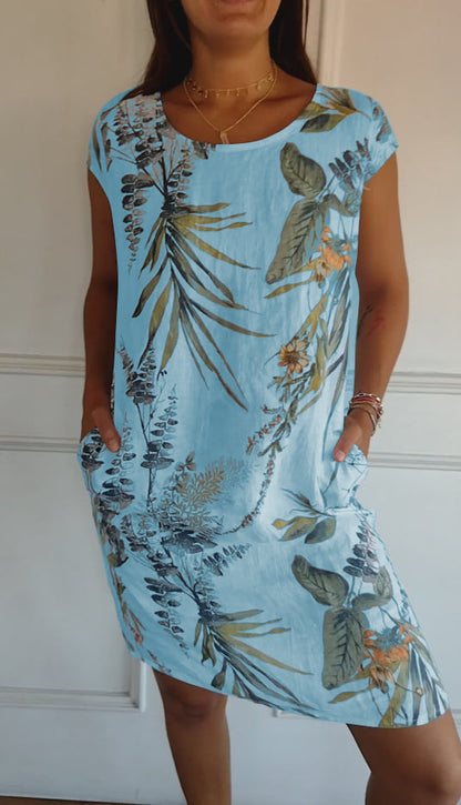 Lillian™ - Robe Imprimée à Coupe Relaxée