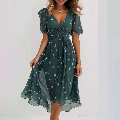 Arlina™ – Robe en Chiffon Élégante et Sans Effort