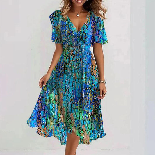 Arlina™ – Robe en Chiffon Élégante et Sans Effort