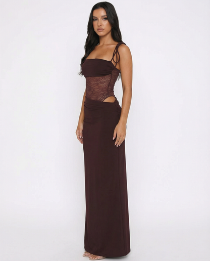 ARIA | Lace Panel Maxi