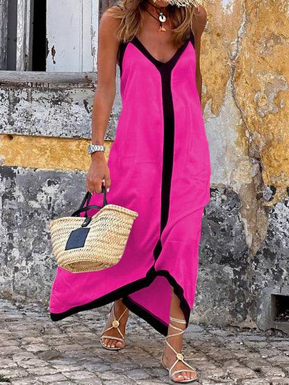 Maxine - Robe Maxi Sans Manches Douce