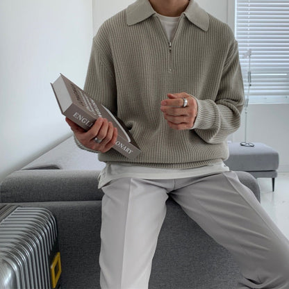 LUXEA Zipped Sweater