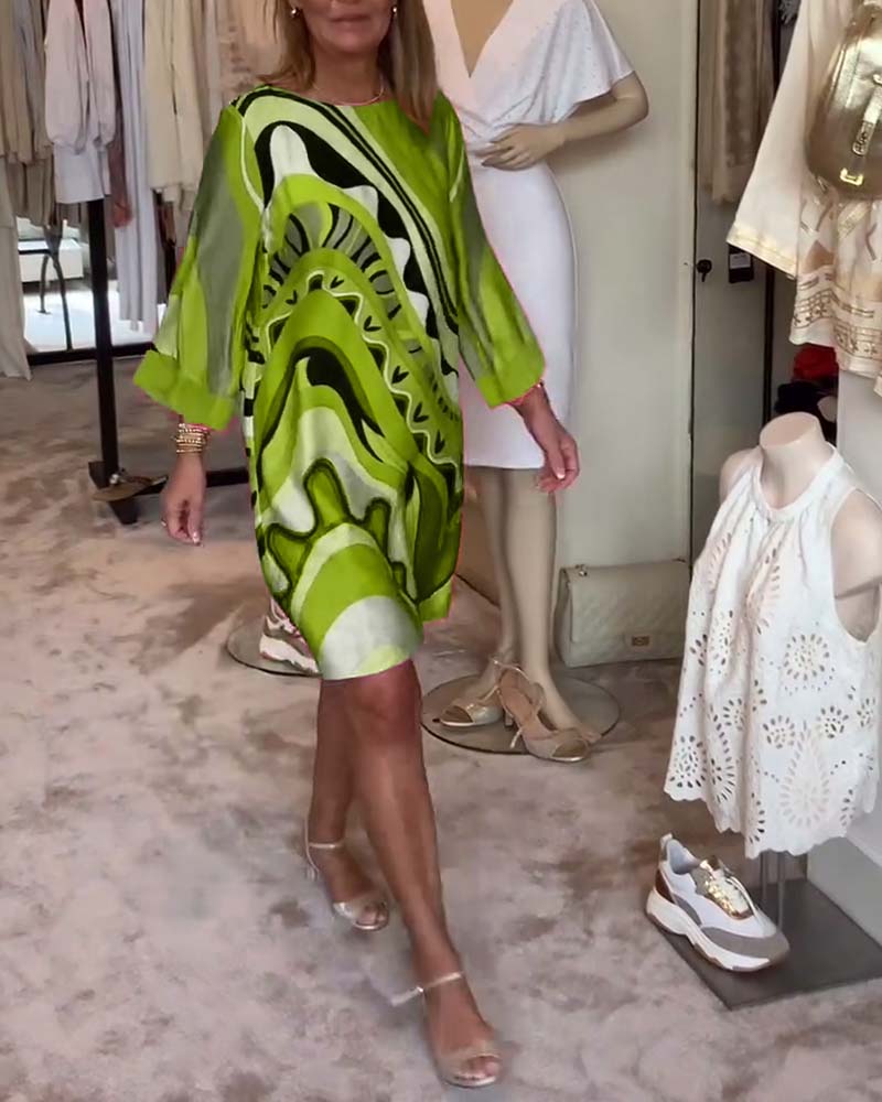 Imelda - Robe Midi à Imprimé Floral