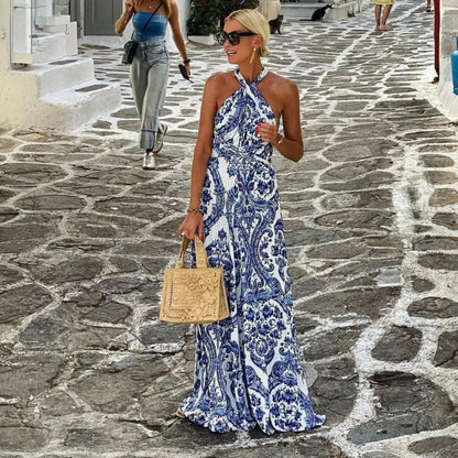 Carol™ - Robe à Col Halter
