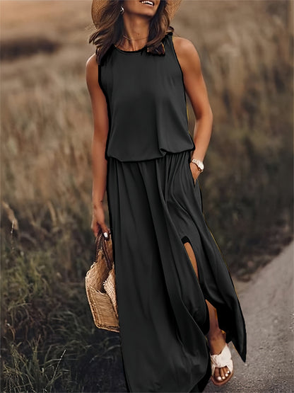 Minerva - Robe Maxi Sans Manches