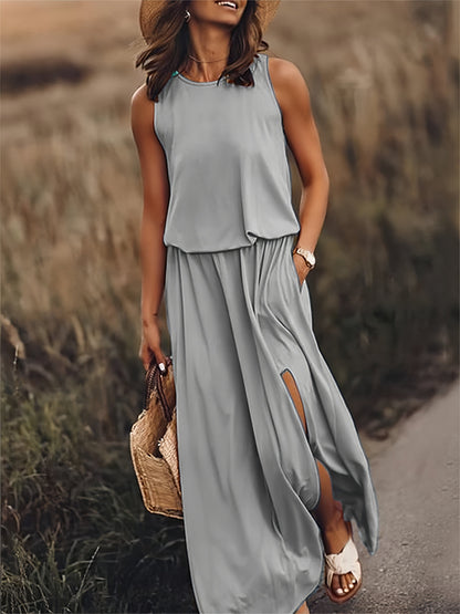 Minerva - Robe Maxi Sans Manches