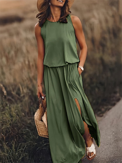 Minerva - Robe Maxi Sans Manches