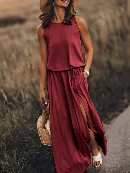 Minerva - Robe Maxi Sans Manches