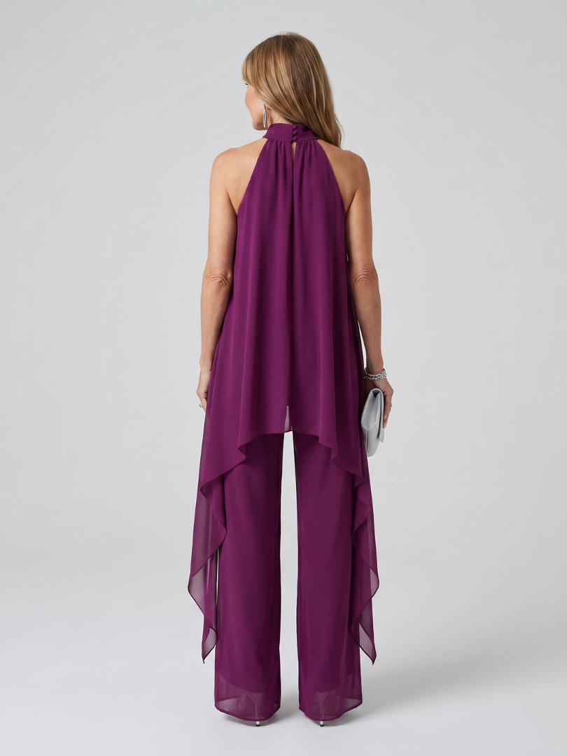 Bearim | Ensemble tunique asymétrique à col halter