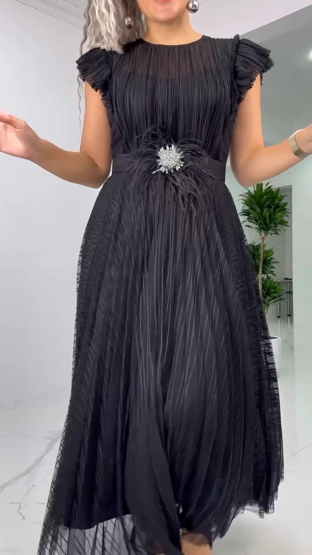 Lena | Robe en Chiffon
