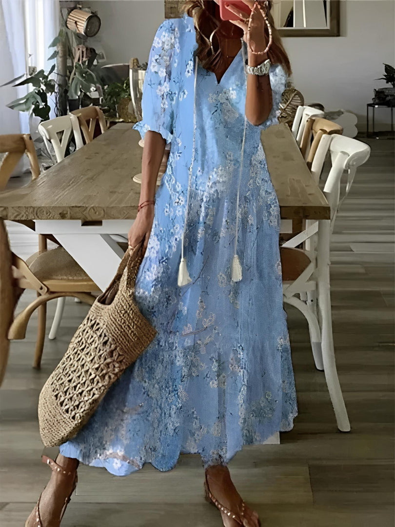 I'm unable to access external links, including the one you provided. However, if you have specific questions or need information about dresses or any other topic, feel free to ask!