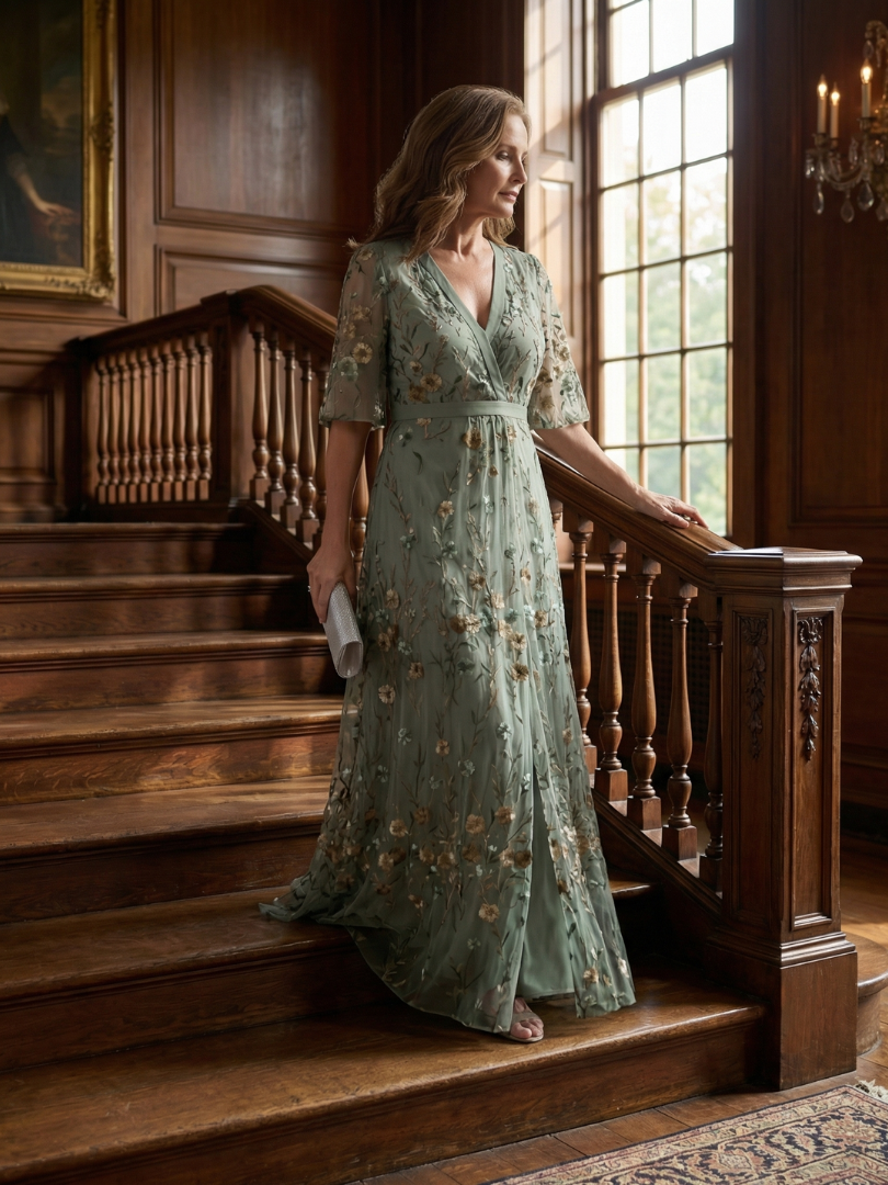 Selora | Robe Maxi à Fleurs Halter Flow