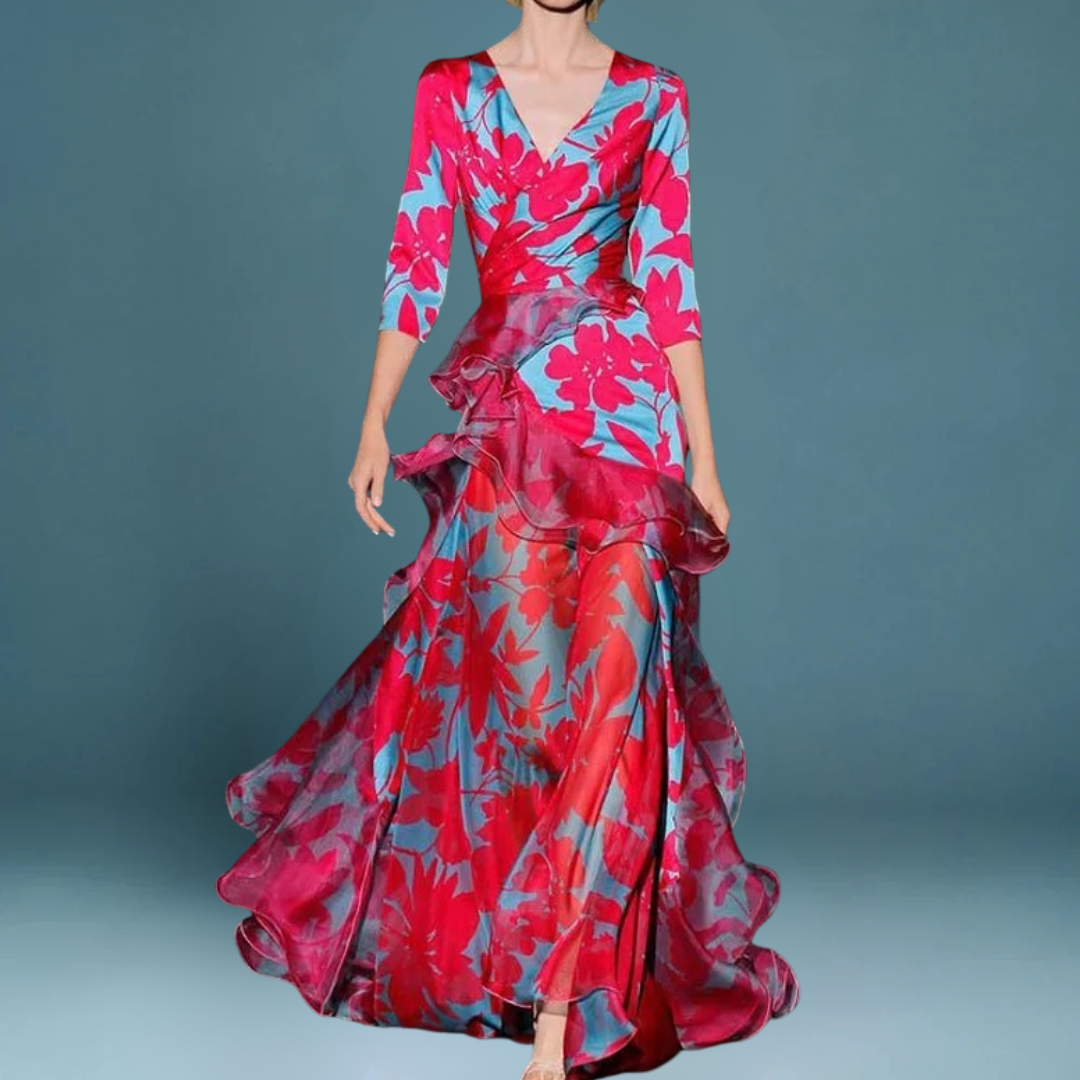 Indie™ - Robe de banquet A-line à volants