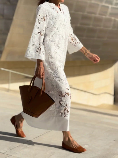 Nanna™ | Robe Maxi Blonde