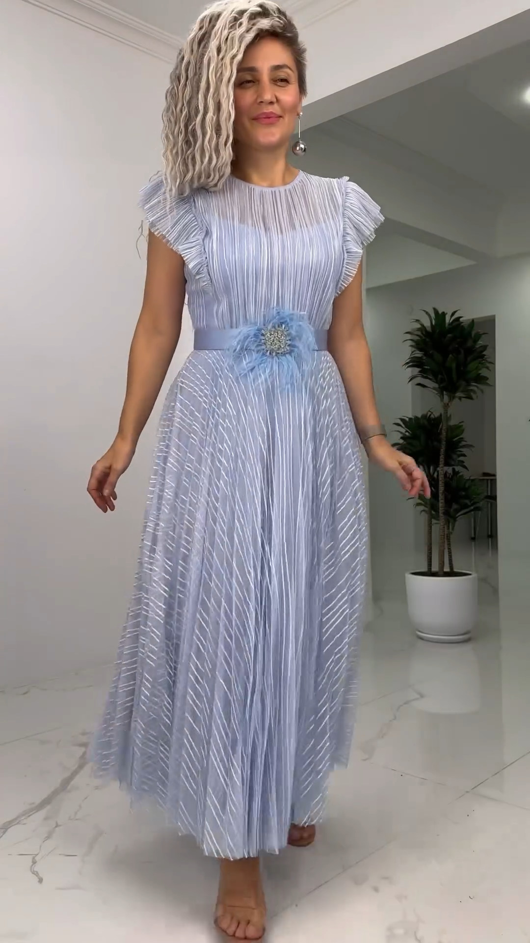 Lena | Robe en Chiffon