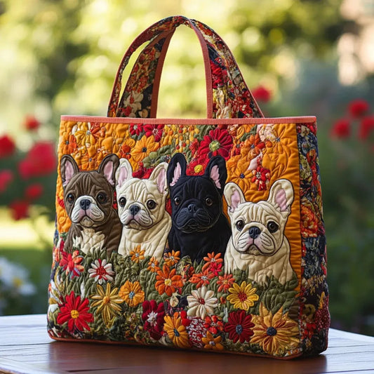 Frenchie Garden | Sac à bandoulière matelassé fait à la main