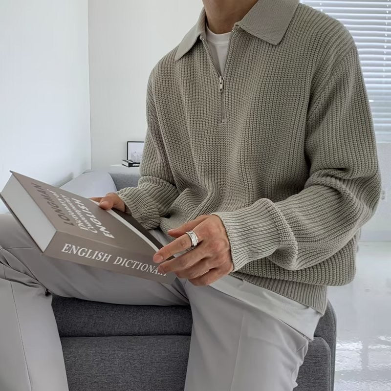 LUXEA Zipped Sweater