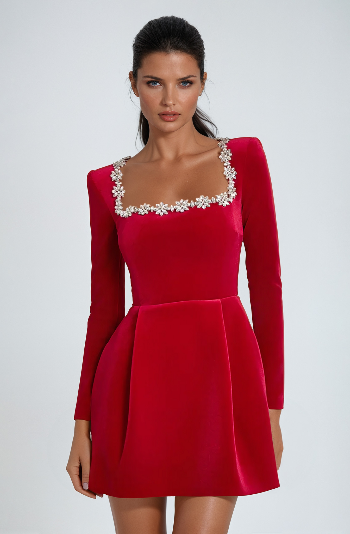 Lina | Robe Mini Élégante