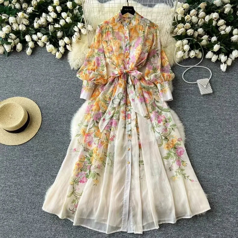 Lucy | Robe d'été florale bohème