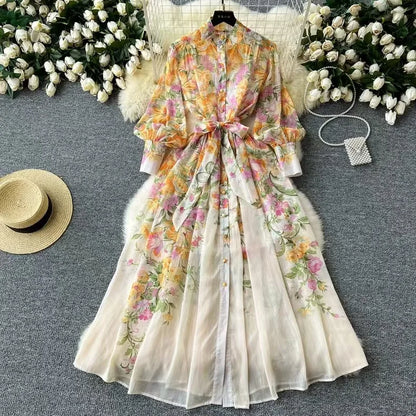 Lucy | Robe d'été florale bohème