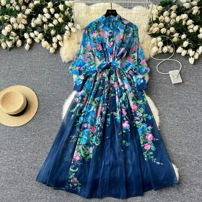 Lucy | Robe d'été florale bohème