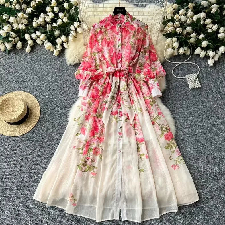 Lucy | Robe d'été florale bohème