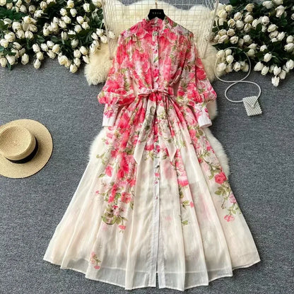 Lucy | Robe d'été florale bohème