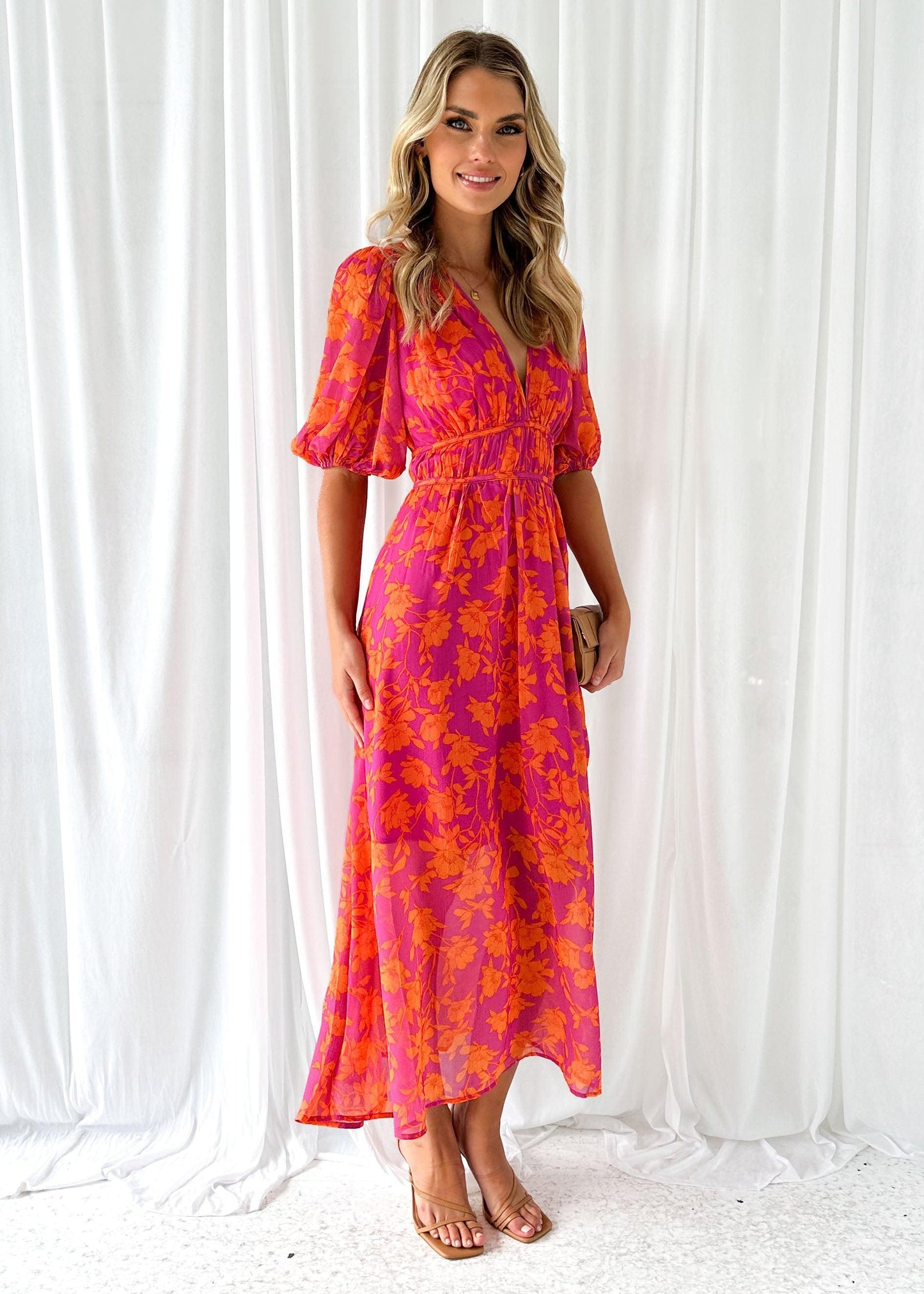 Clara - Robe Maxi de Printemps