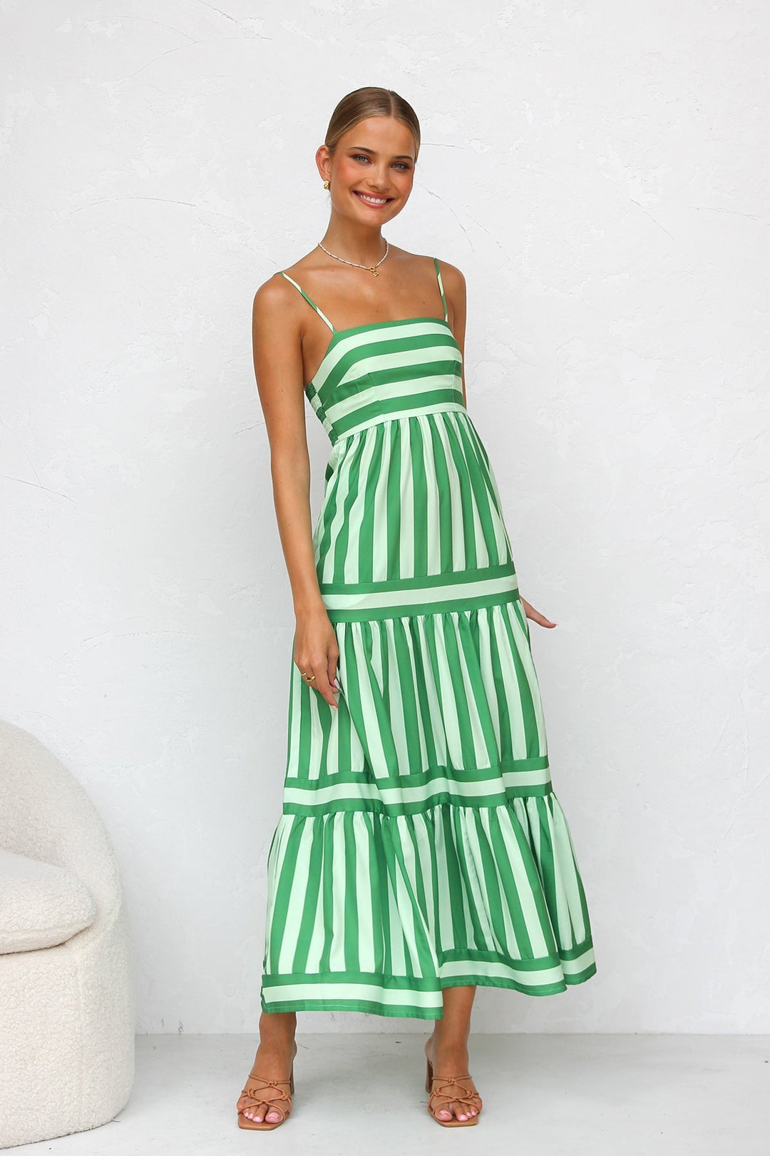Onaha - Robe Maxi à Bretelles Spaghetti