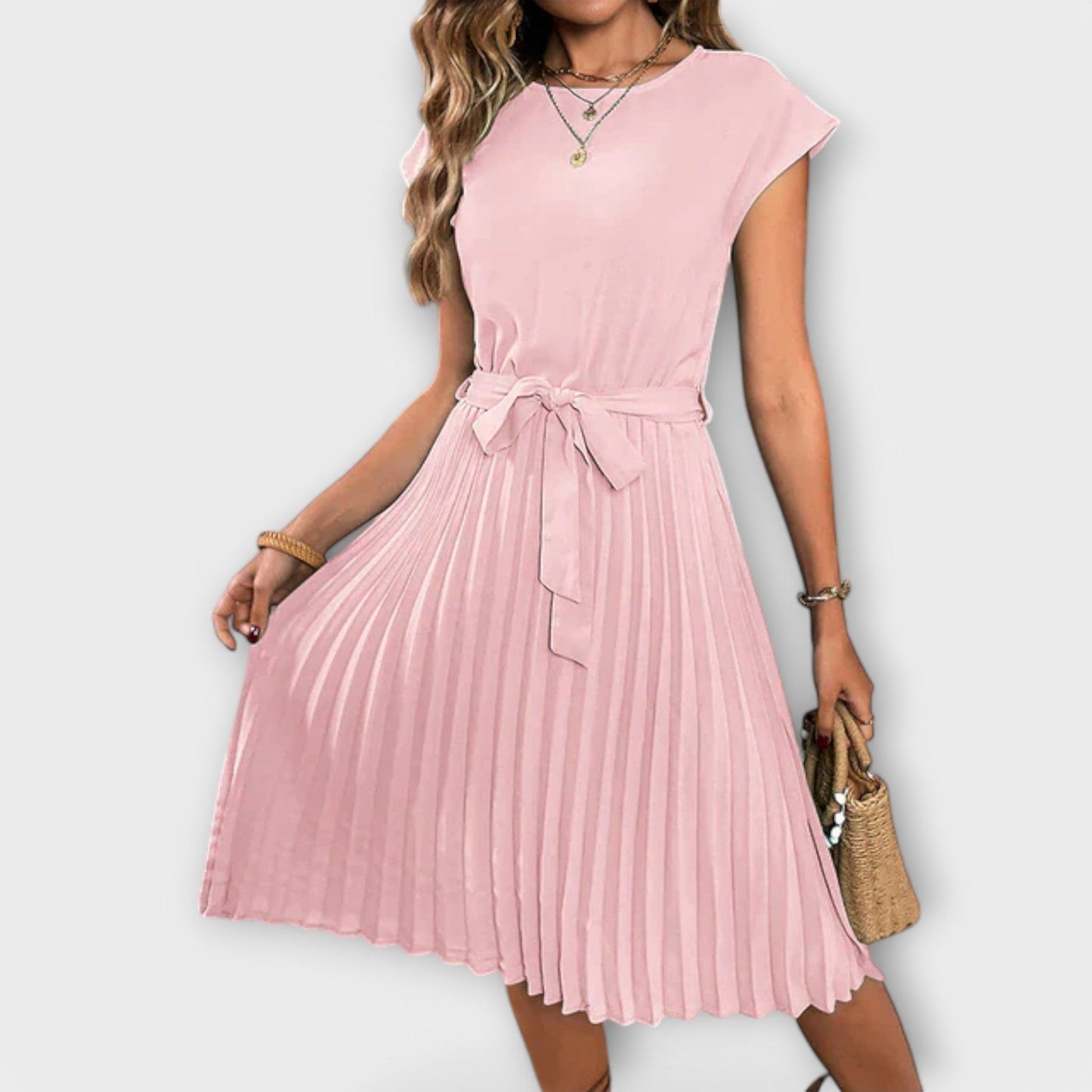 Claire | Robe Plissée Décontractée