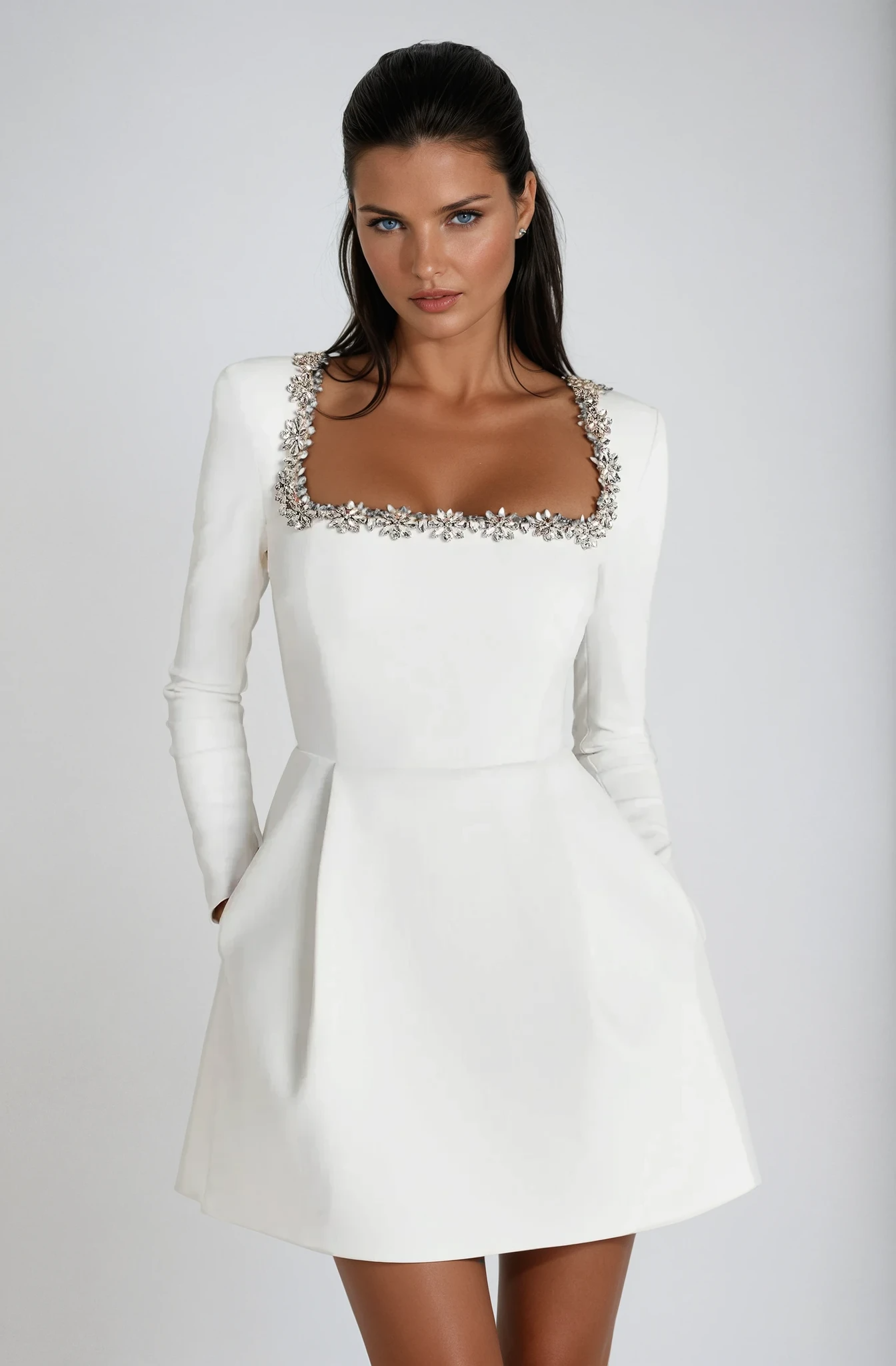 Lina | Robe Mini Élégante