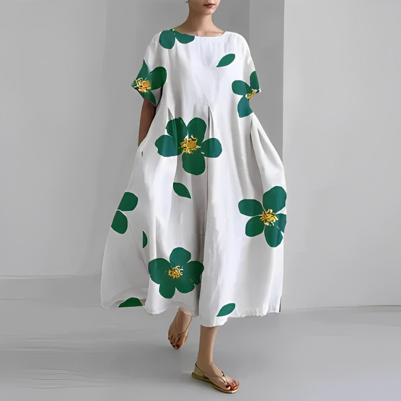 Daisy - Robe Maxi Ample Retro