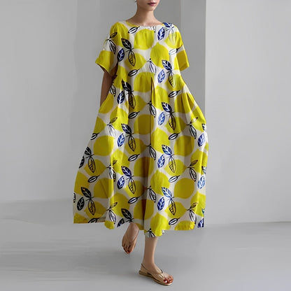 Daisy - Robe Maxi Ample Retro