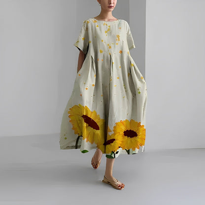 Daisy - Robe Maxi Ample Retro