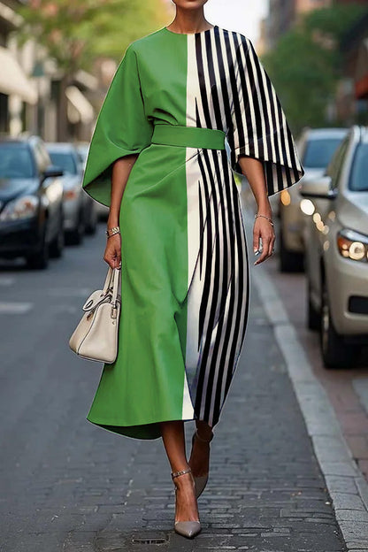 Melody™ - Robe Élégante à Col Rond