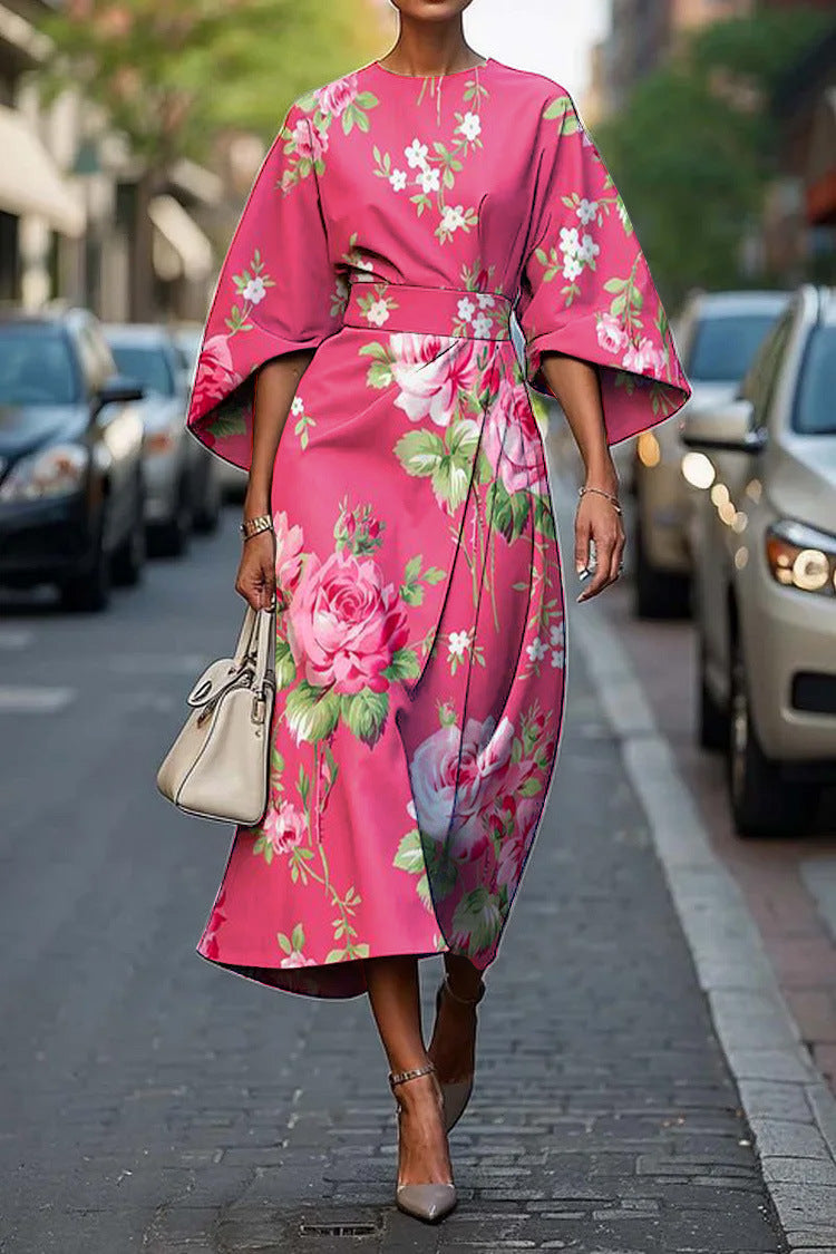 Melody™ - Robe Élégante à Col Rond