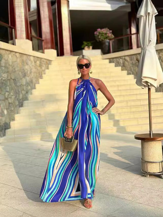 Robe Longue Halter Carrie™