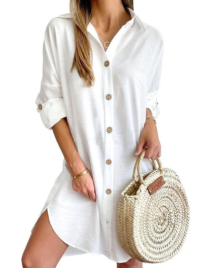 Cassy™ - Robe Chemise Classique