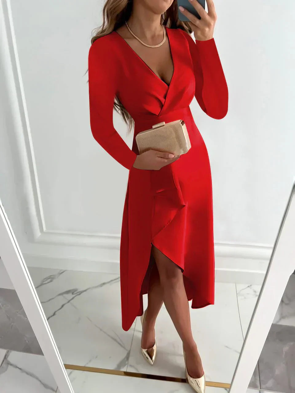 Monaco - Robe Midi Élégante
