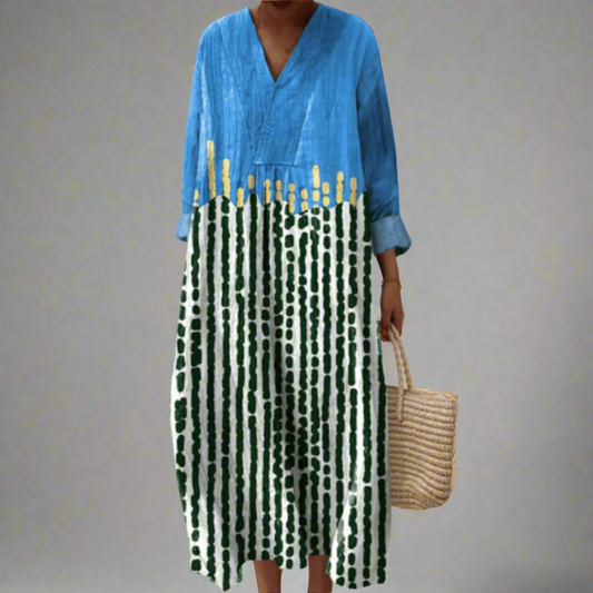 Tonia™ | Robe Géométrique Élégante